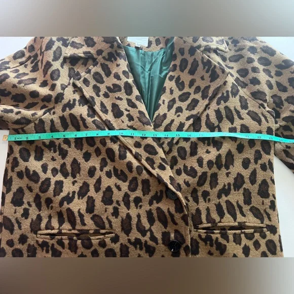 Long Leopard Coat - Picture 6 of 7